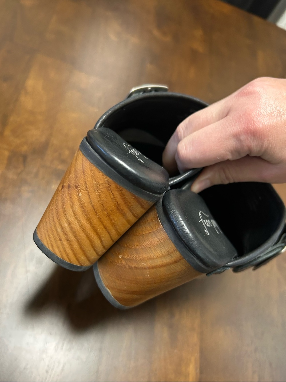 Free People Culver City Clogs in Black US 8 or EU 38 - Picture 10 of 12